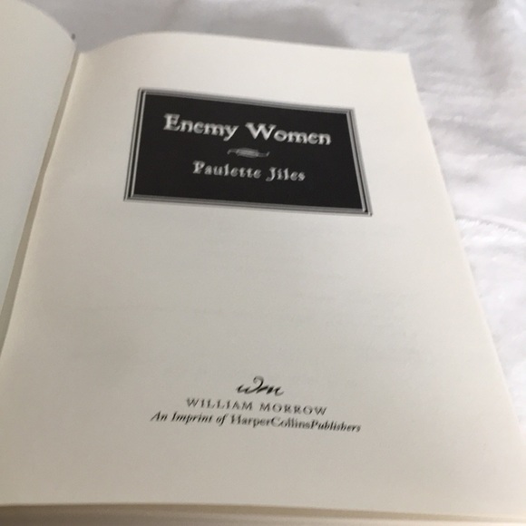 Enemy Women hardback novel by Paulette Jiles - Picture 2 of 5
